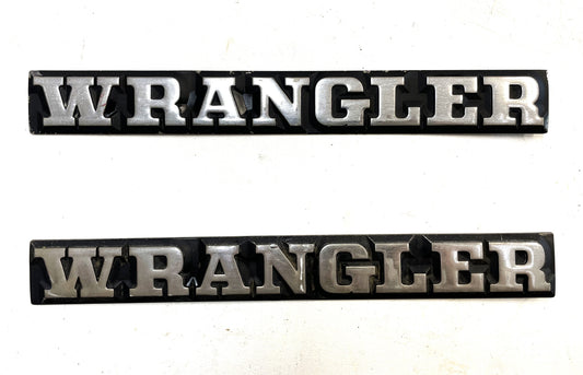 Emblemas y calcomanías del logotipo del Jeep YJ Wrangler 
