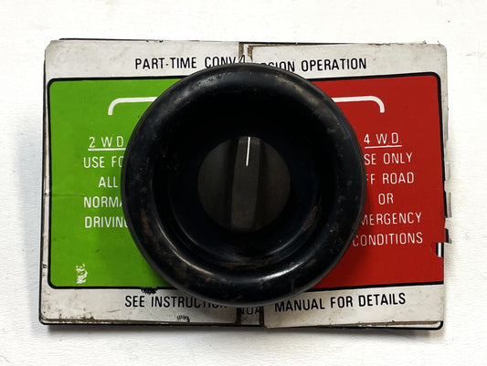 Interruptor de emergencia para Jeep Quadratrac CJ7 Wagoneer Cherokee J10 Guantera 4x4 