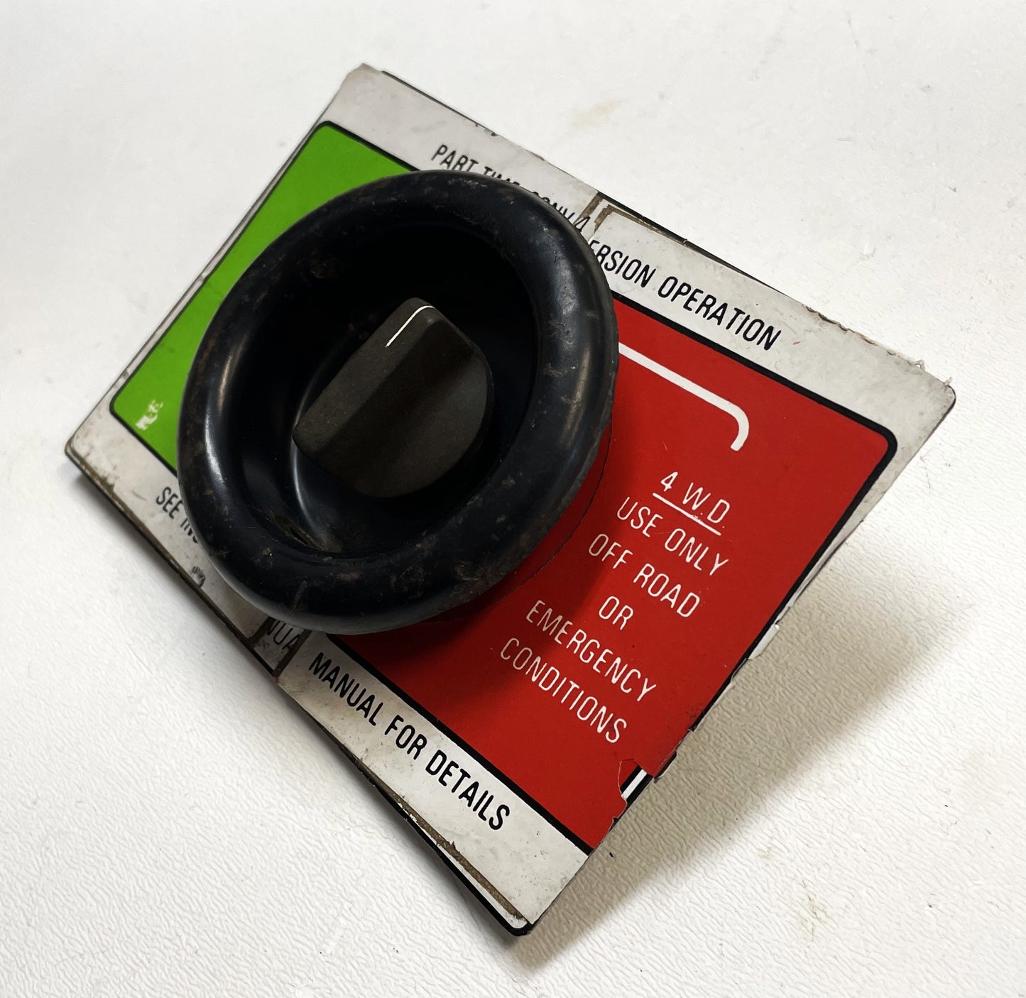 Jeep Quadra-Trac Emergency Drive Switch CJ7 Wagoneer Cherokee J10 Quadratrac 4x4