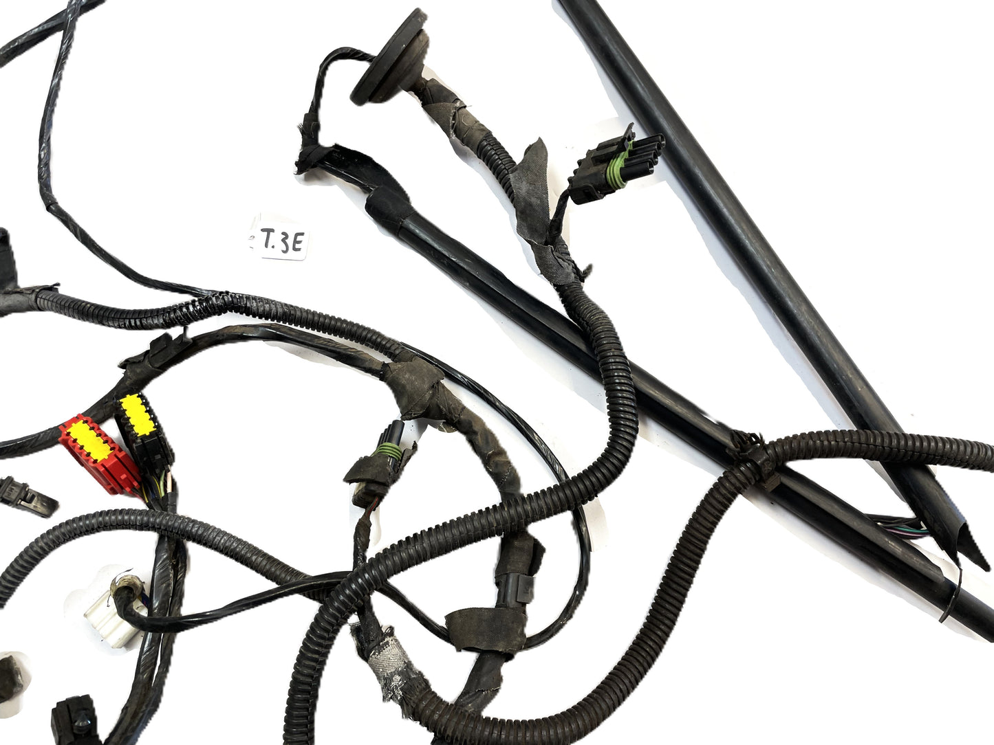 ¡Arnés de cables para luces traseras de carrocería Jeep TJ, cableado de barra de sonido con techo rígido para Wrangler 97! 