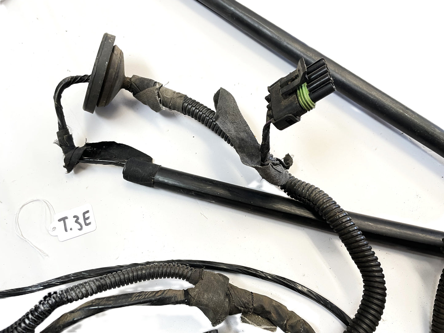 ¡Arnés de cables para luces traseras de carrocería Jeep TJ, cableado de barra de sonido con techo rígido para Wrangler 97! 