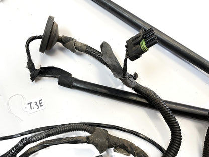 ¡Arnés de cables para luces traseras de carrocería Jeep TJ, cableado de barra de sonido con techo rígido para Wrangler 97! 