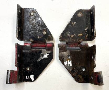 Bisagras de parabrisas para Jeep YJ Wrangler, bisagra para conductor y pasajero, color rojo, 87-95, ENVÍO GRATIS 