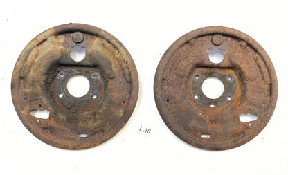 Jeep CJ5 CJ7 Brake Drum Backing Plates AMC 20 Left Right 11" Brakes FREE SHIP