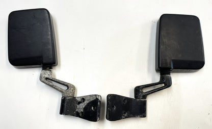Espejos laterales Jeep Wrangler YJ TJ 87-06 ¡Tornillos para conductor y pasajero de media puerta completos! 