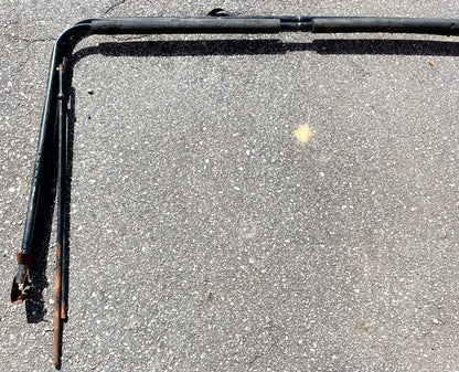 ¡Los marcos de las puertas con capota blanda del Jeep CJ7 YJ son un Wrangler de posventa de Bestop! 