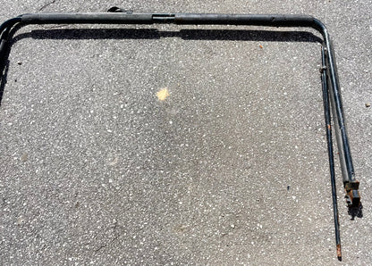 ¡Los marcos de las puertas con capota blanda del Jeep CJ7 YJ son un Wrangler de posventa de Bestop! 