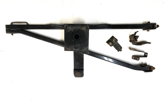 Jeep CJ Spare Tire Rack Carrier w/ Brackets CJ7 CJ8 Factory Swing Away FREE SHIP