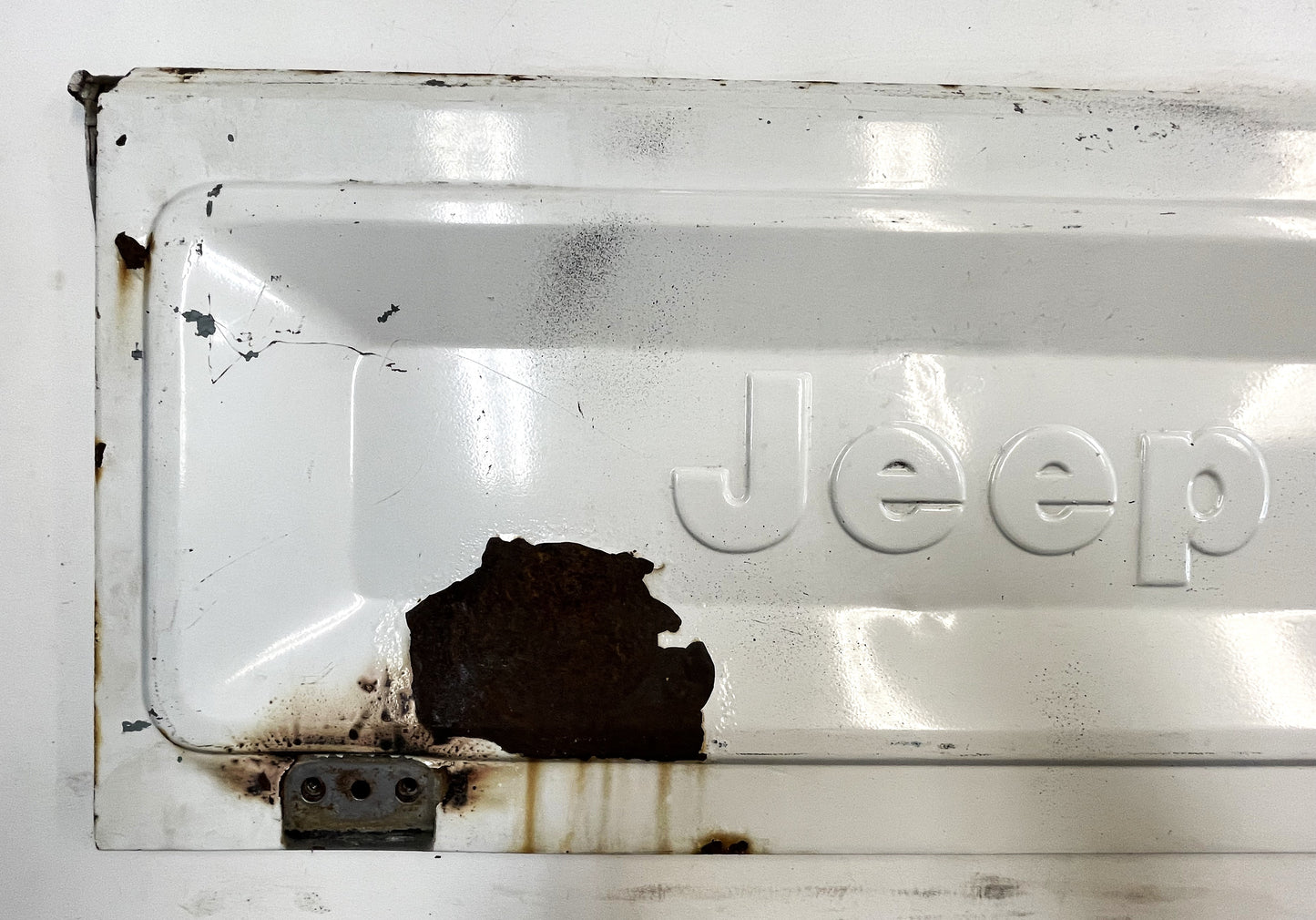 Jeep CJ tailgate factory 76-86 CJ7 CJ8  Rear Tail Gate white FREE SHIPPING