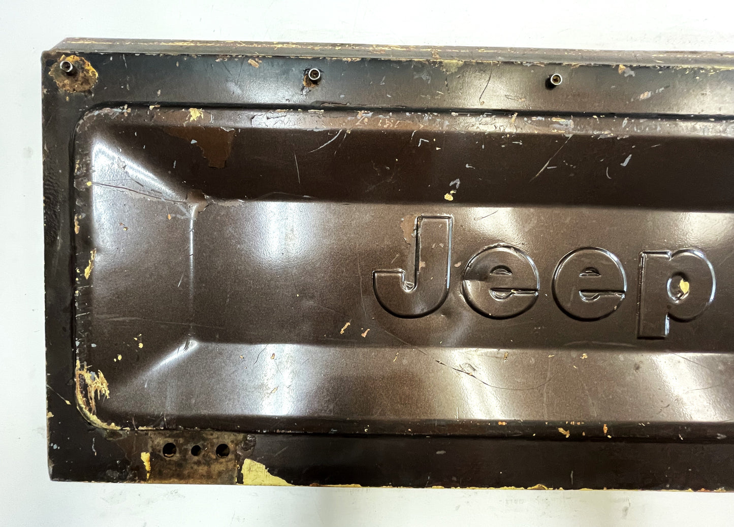 Jeep CJ tailgate factory 76-86 CJ7 CJ8  Rear Tail Gate brown FREE SHIPPING