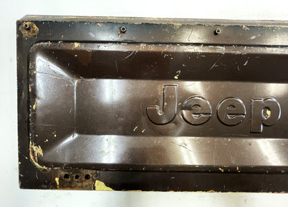 Jeep CJ tailgate factory 76-86 CJ7 CJ8  Rear Tail Gate brown FREE SHIPPING
