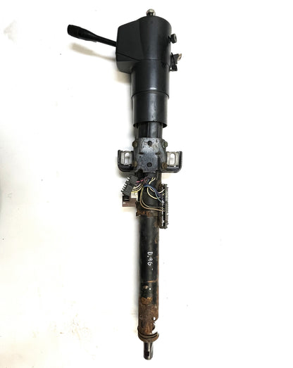 Jeep YJ Gray Steering Column manual NOT TILT 87-95 Wrangler grey BOLT IN READY