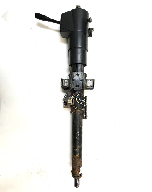 Jeep YJ Gray Steering Column manual NOT TILT 87-95 Wrangler grey BOLT IN READY