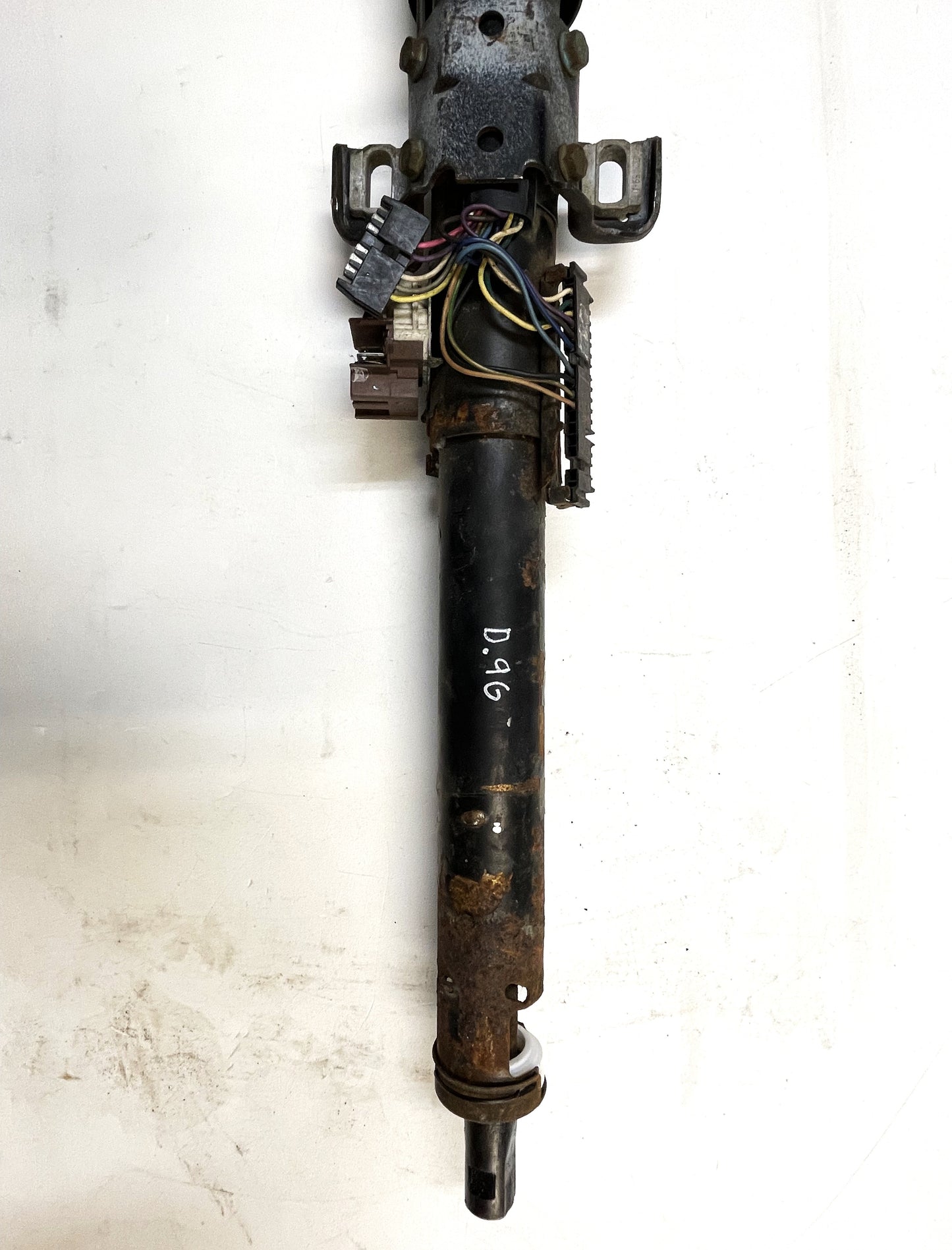 Jeep YJ Gray Steering Column manual NOT TILT 87-95 Wrangler grey BOLT IN READY