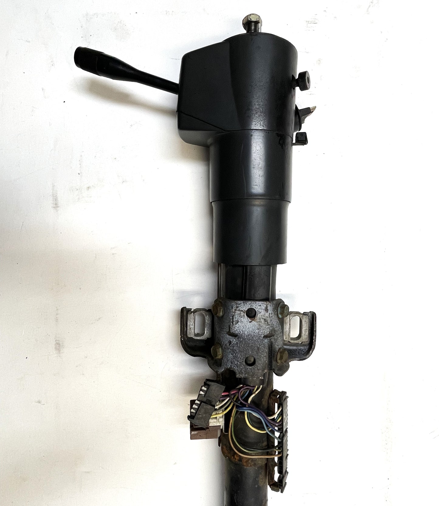 Jeep YJ Gray Steering Column manual NOT TILT 87-95 Wrangler grey BOLT IN READY