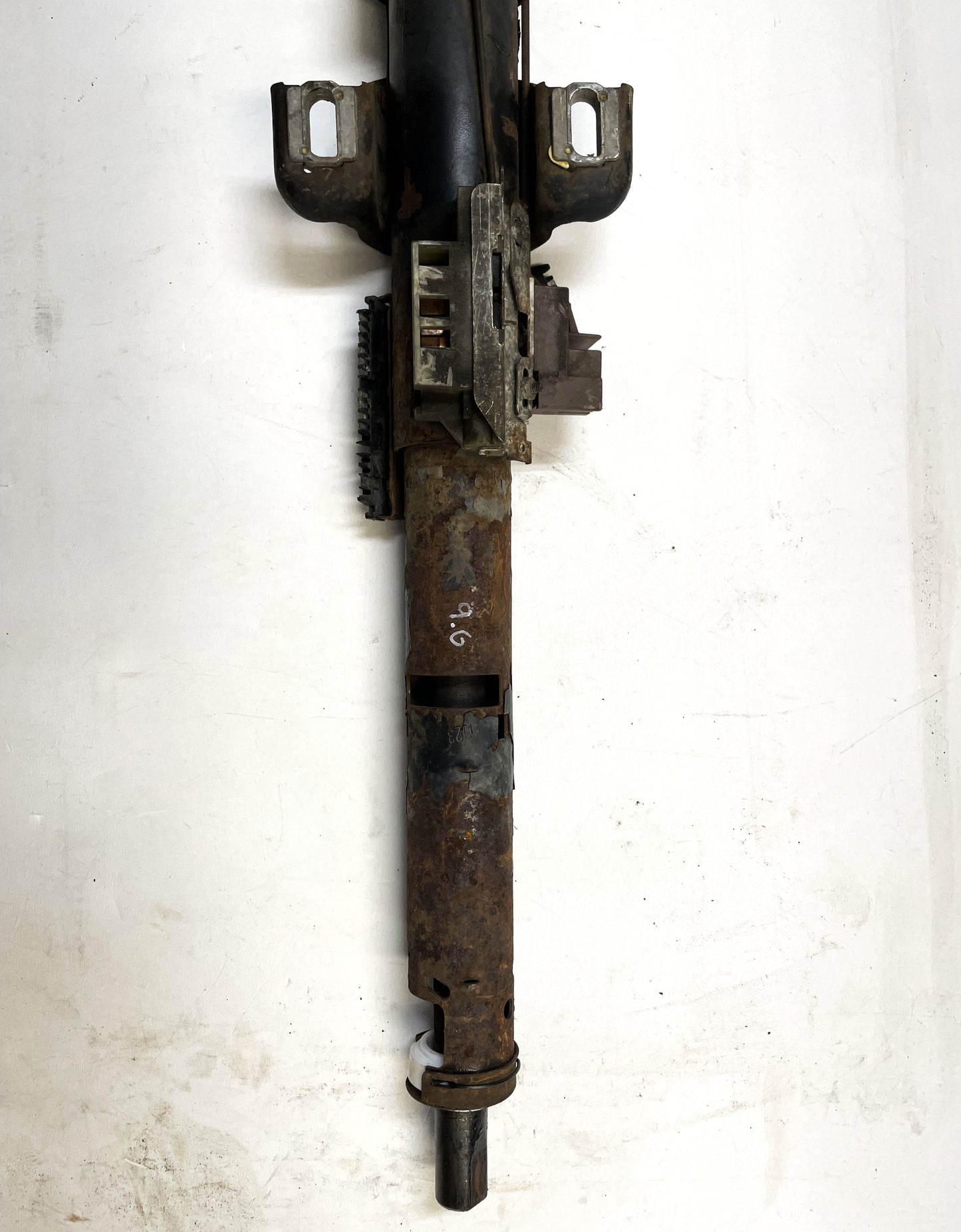 Jeep YJ Gray Steering Column manual NOT TILT 87-95 Wrangler grey BOLT IN READY