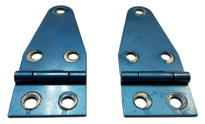 Bisagras de capó para Jeep CJ YJ, color azul esmeralda, CJ5, CJ7, CJ8, Wrangler 76-95, ENVÍO GRATIS 