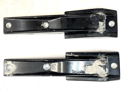 Bisagras para puerta trasera de Jeep Wrangler TJ 97-02, juego de bisagras negras para puerta trasera