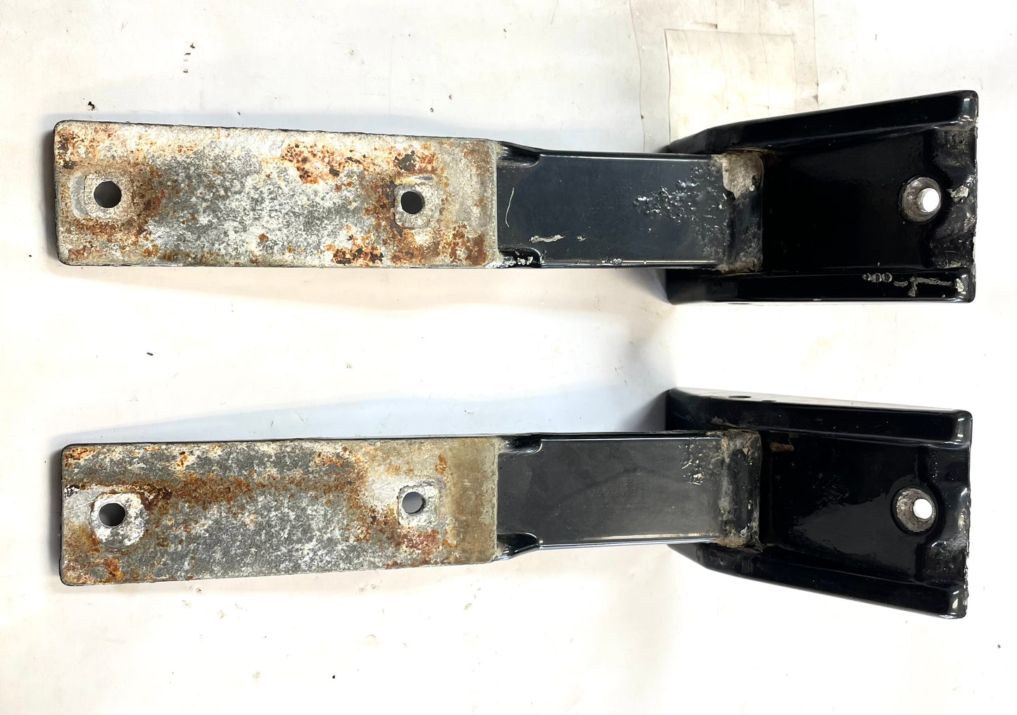 Bisagras para puerta trasera de Jeep Wrangler TJ 97-02, juego de bisagras negras para puerta trasera