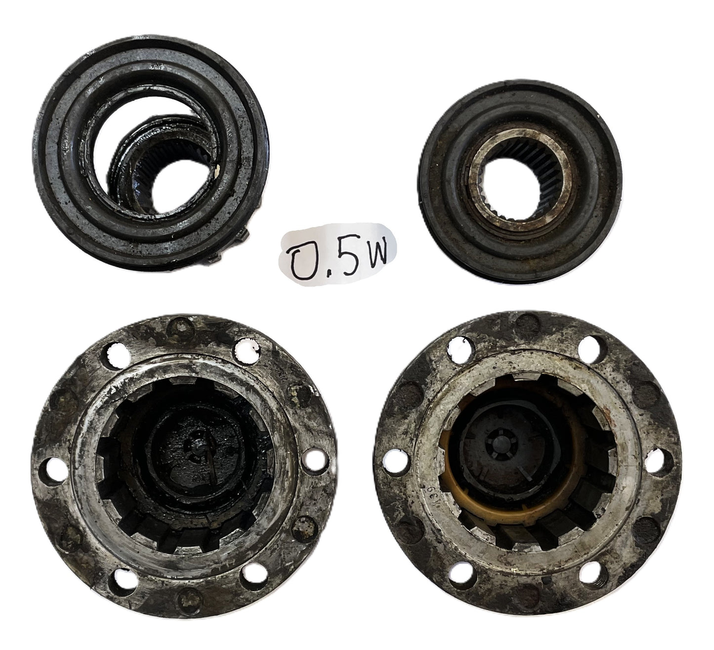 Bujes de bloqueo de 6 pernos para Jeep CJ CJ5 CJ7, eje delantero Dana 30 de 27 estrías ¡ENVÍO GRATIS! 