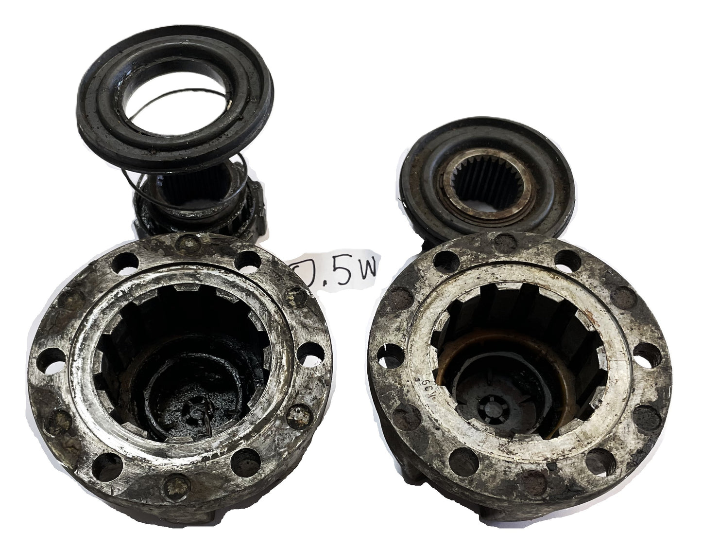 Bujes de bloqueo de 6 pernos para Jeep CJ CJ5 CJ7, eje delantero Dana 30 de 27 estrías ¡ENVÍO GRATIS! 