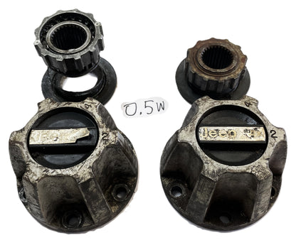 Bujes de bloqueo de 6 pernos para Jeep CJ CJ5 CJ7, eje delantero Dana 30 de 27 estrías ¡ENVÍO GRATIS! 