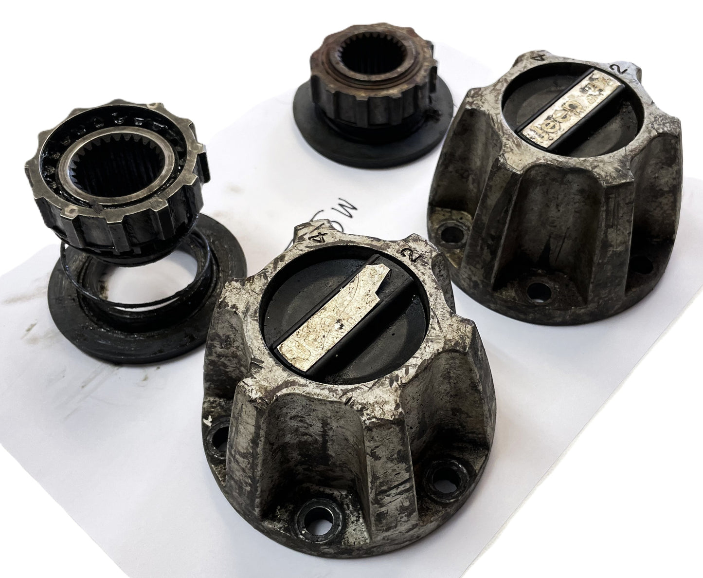 Bujes de bloqueo de 6 pernos para Jeep CJ CJ5 CJ7, eje delantero Dana 30 de 27 estrías ¡ENVÍO GRATIS! 