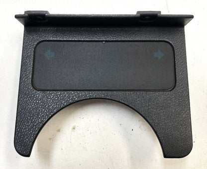 Jeep YJ dash trim plastic bezels 87-95 Wrangler dark grey glove box column