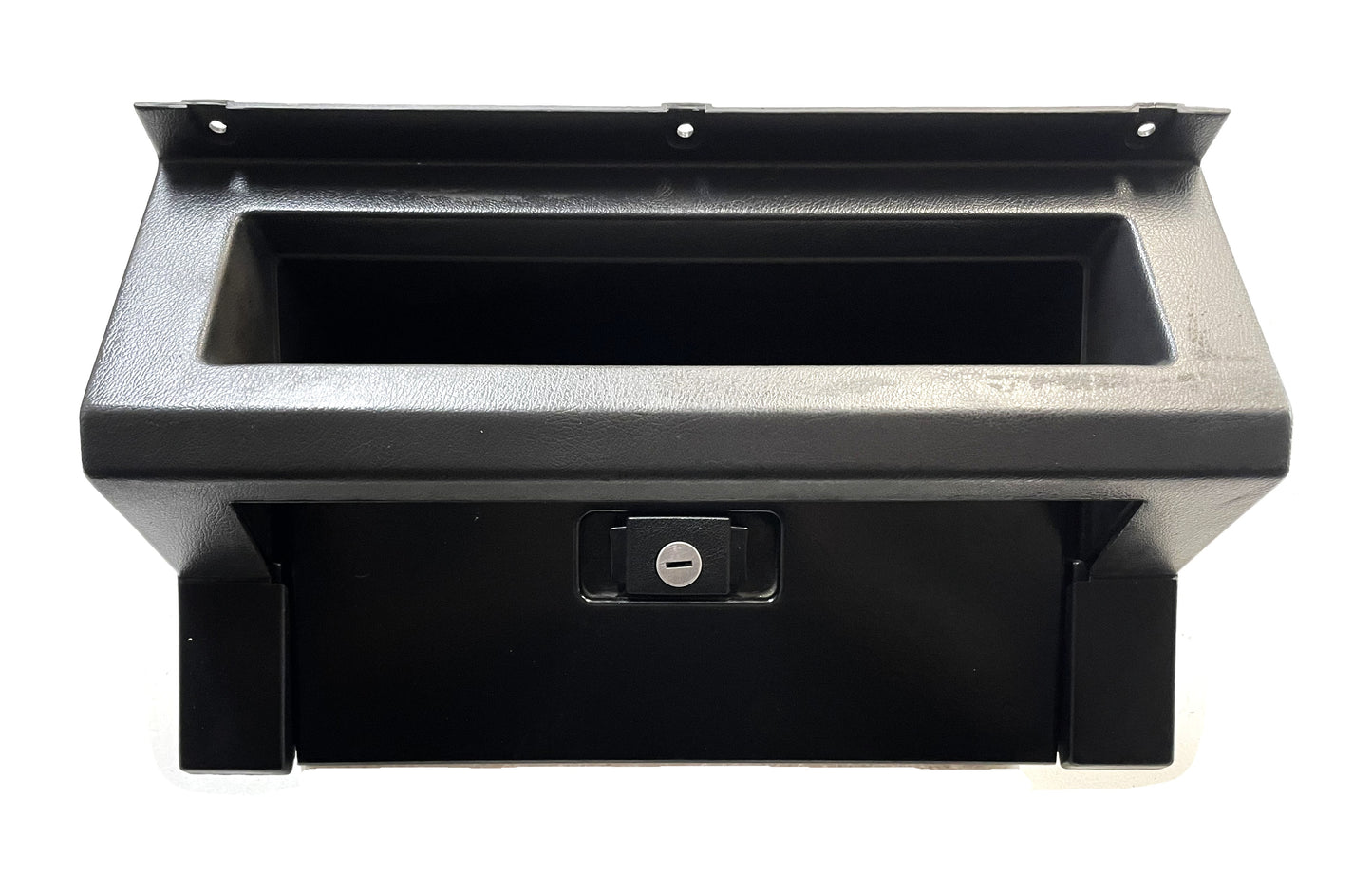 Jeep YJ dash trim plastic bezels 87-95 Wrangler dark grey glove box column