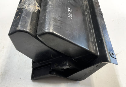 Jeep YJ dash trim plastic bezels 87-95 Wrangler dark grey glove box column