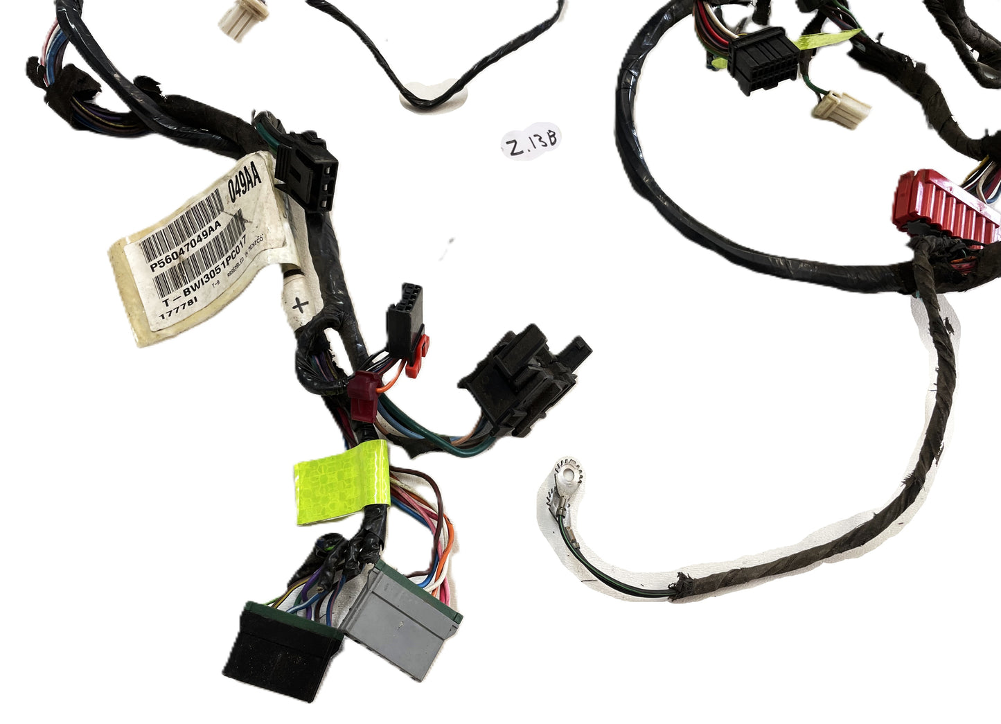 Jeep Wrangler TJ 1999 - Arnés de cableado para tablero, envío gratuito 