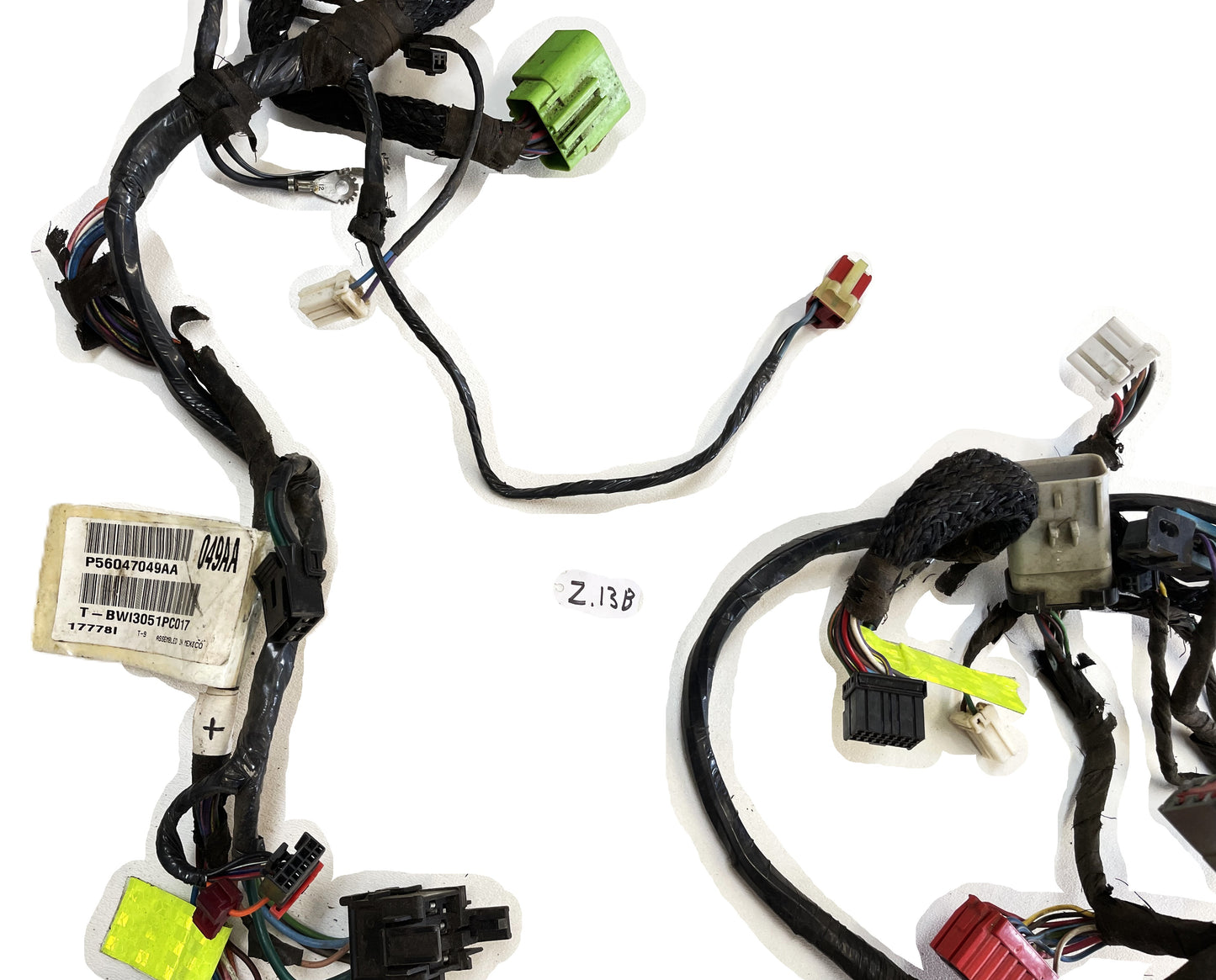 Jeep Wrangler TJ 1999 - Arnés de cableado para tablero, envío gratuito 