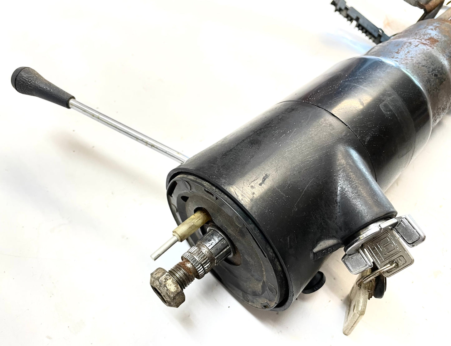 Jeep CJ steering column CJ7 CJ5 AMC GM J10 Cherokee CJ8 BOLT IN READY no tilt!!!