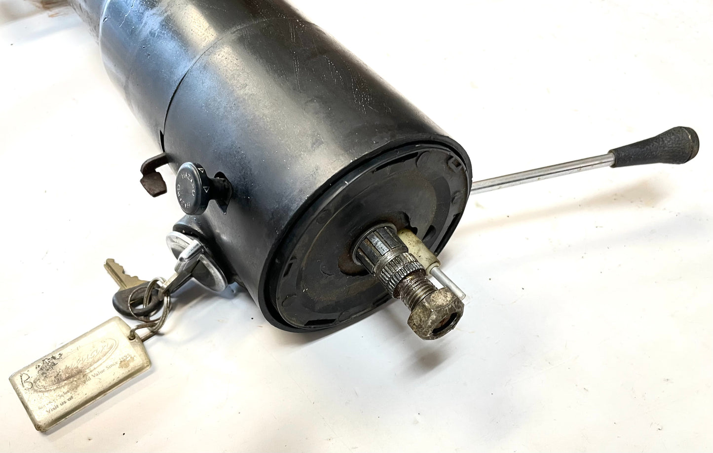 Jeep CJ steering column CJ7 CJ5 AMC GM J10 Cherokee CJ8 BOLT IN READY no tilt!!!