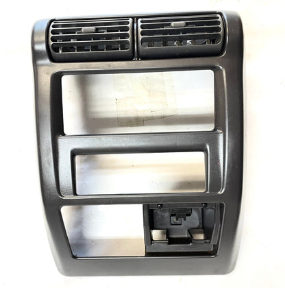 Jeep TJ Wrangler center bezel vents vent plastic dash trim dark grey AGATE