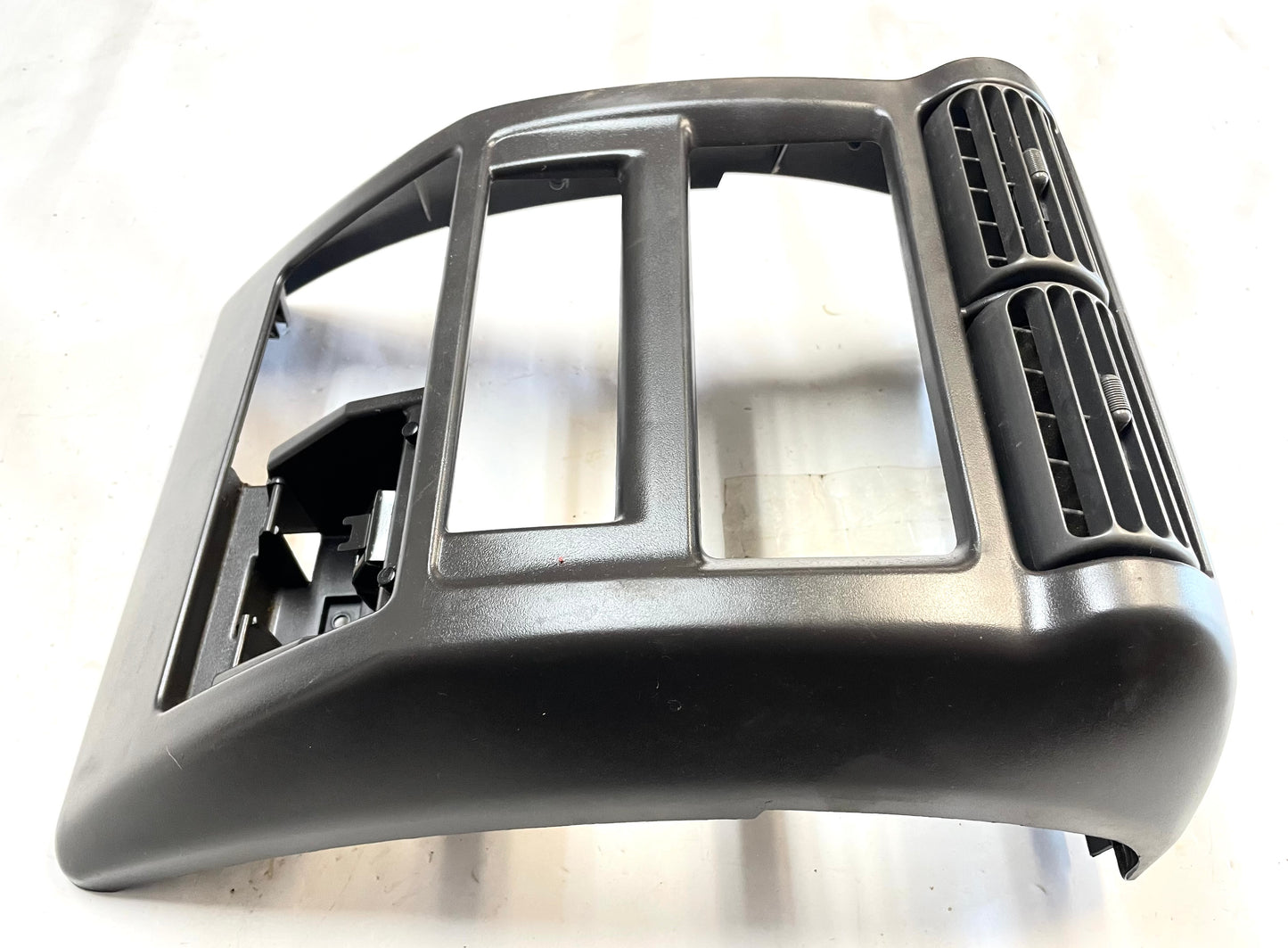 Jeep TJ Wrangler center bezel vents vent plastic dash trim dark grey AGATE