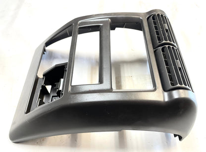 Jeep TJ Wrangler center bezel vents vent plastic dash trim dark grey AGATE