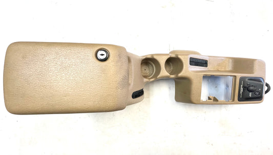 Consola central de fábrica Jeep TJ Wrangler color tostado compatible con modelos 97-02 