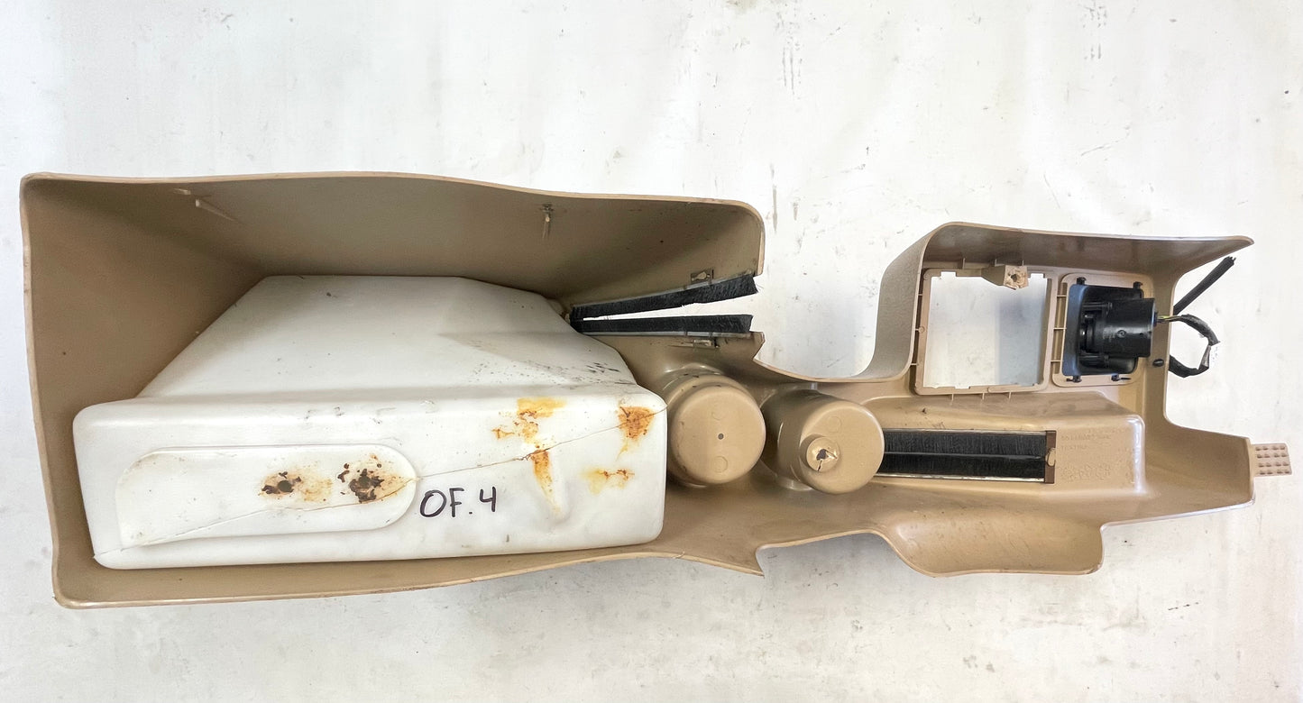 Consola central de fábrica Jeep TJ Wrangler color tostado compatible con modelos 97-02 