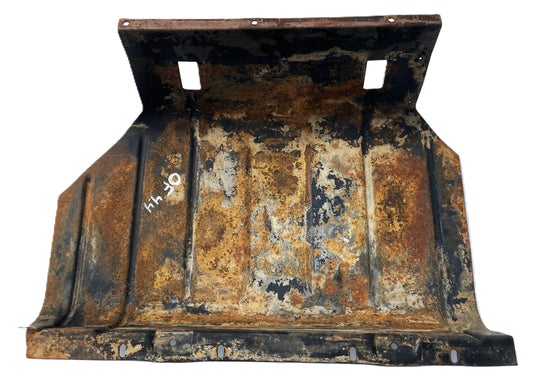 87-95 Jeep YJ Gas Tank Skid Plate Wrangler Factory 20 gallon plastic fuel tank