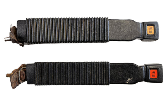 Jeep CJ Front Seat Belt buckles Seatbelt End Driver and Passenger female CJ5 CJ7