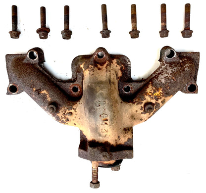 80-83 Jeep CJ 2.5 4 Cylinder Iron Duke Exhaust Manifold CJ5 CJ7 AMC GM 10007535