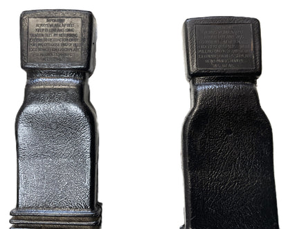 Jeep CJ Front Seat Belt buckles Seatbelt End Driver and Passenger female CJ5 CJ7