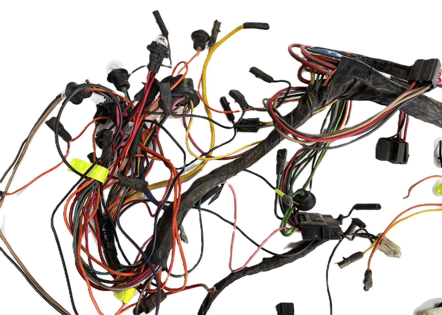 Jeep CJ dash wiring harness CJ5 CJ7 CJ8 wire under gauge panel fuse block 83-86!