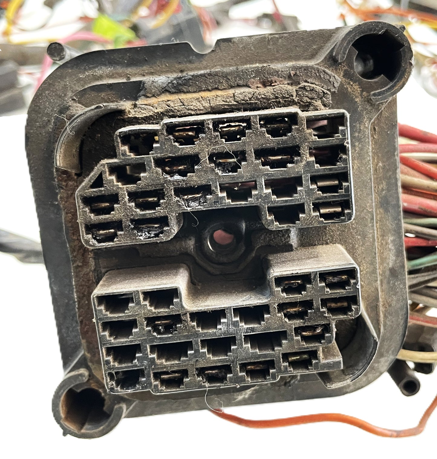 Jeep CJ dash wiring harness CJ5 CJ7 CJ8 wire under gauge panel fuse block 83-86!