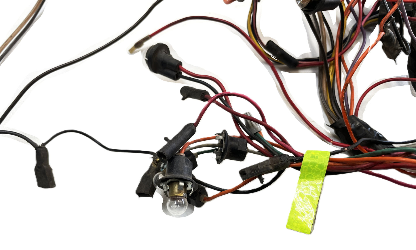 Jeep CJ dash wiring harness CJ5 CJ7 CJ8 wire under gauge panel fuse block 83-86!