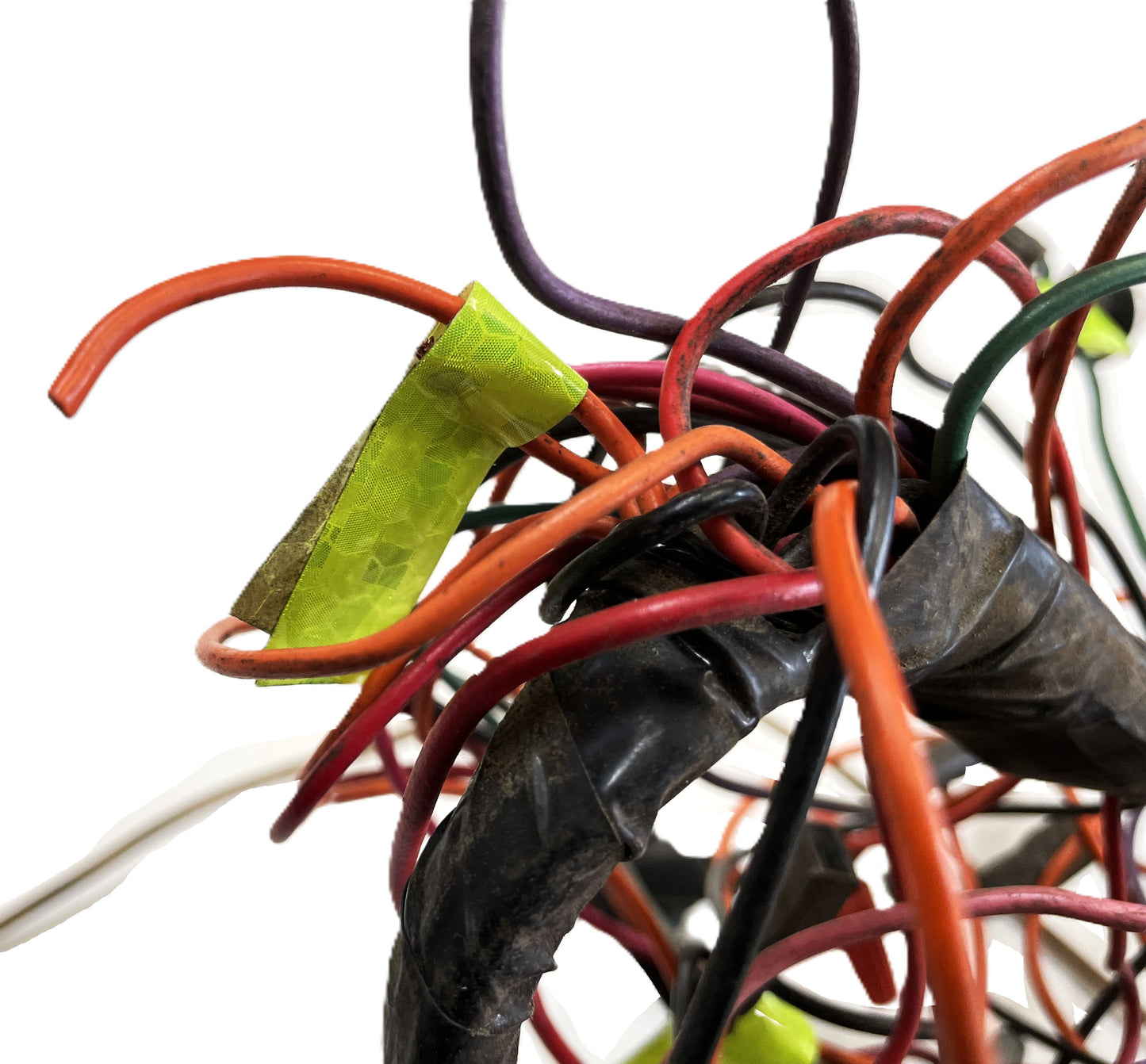 Jeep CJ dash wiring harness CJ5 CJ7 CJ8 wire under gauge panel fuse block 83-86!