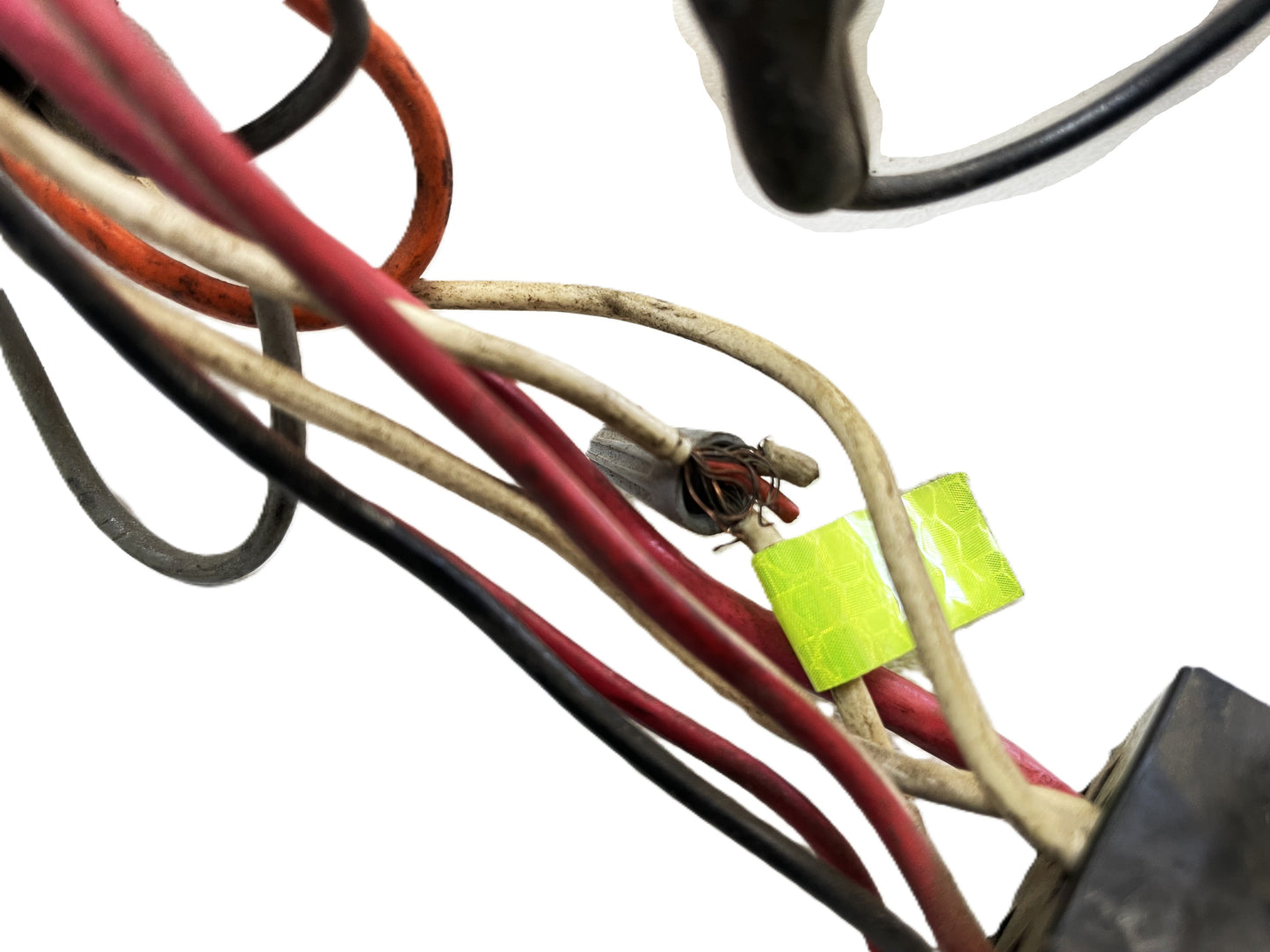 Jeep CJ dash wiring harness CJ5 CJ7 CJ8 wire under gauge panel fuse block 83-86!