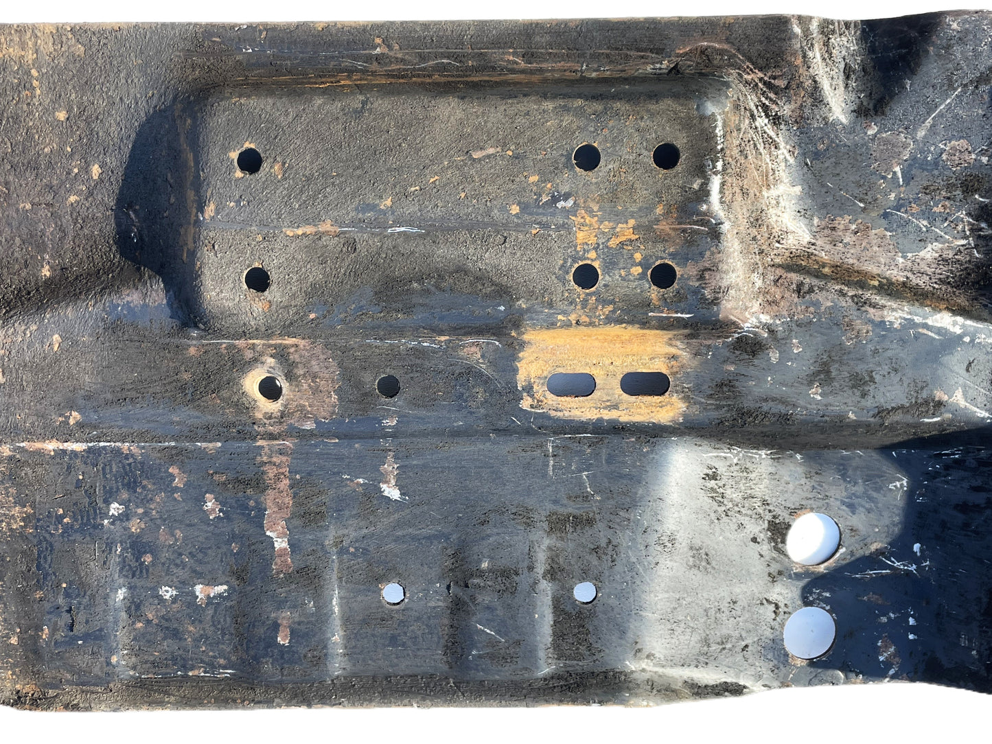 JEEP CJ Transmisión Travesaño Placa protectora Protector inferior CJ5 CJ7 T4 T5 T176 SR4 