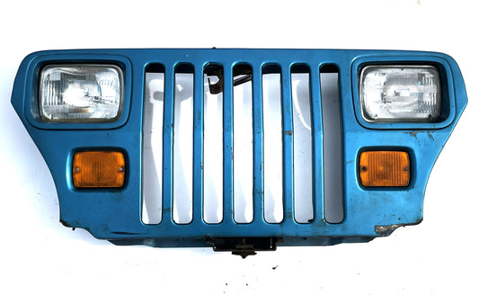 Jeep YJ Wrangler grill grille Teal Blue Navajo Turquoise